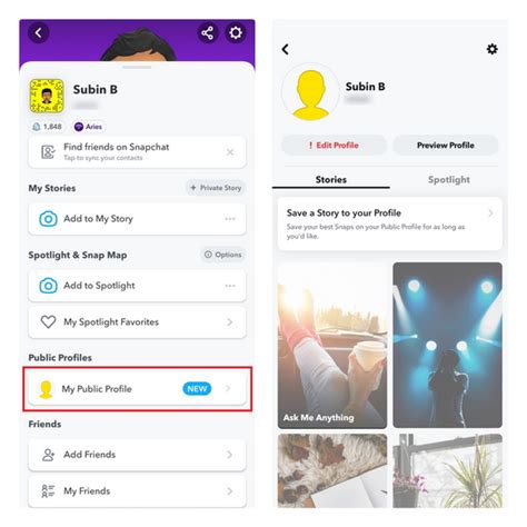 snap öffentliches profil|Snapchat Profile Manager